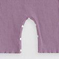 thumbnail image 4 of Gibobby Baby Girl Clothes Outfits Infant Summer Romper Soft Linen Preemie 3 6 9 12 18 24Months 2T 3T Newborn Onesie(12-18 Months,Purple), 4 of 7