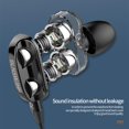 thumbnail image 3 of Intrauditivos A4 Con Enchufe 3 5 Mm Ergonómicos Wi para () Rojo Y, 3 of 8