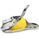 thumbnail image 4 of 4 Piece Lemon Slicer Juicer (Silver 8.3cm) - Stainless Steel Manual Orange Juicer with Hand Lemon Wedges, 4 of 5