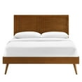 thumbnail image 5 of Modway Marlee Full Wood Platform Bed with Splayed Legs in Walnut, 5 of 10