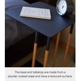 thumbnail image 5 of Yamazaki Home C Side Table, Black, Steel, Supports 11 pounds, 5 of 7