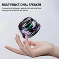 thumbnail image 5 of Portable Magnetic Bluetooth Speaker with Lanyard 40mm HD Sound for Outdoor Riding and Travel, 5 of 8