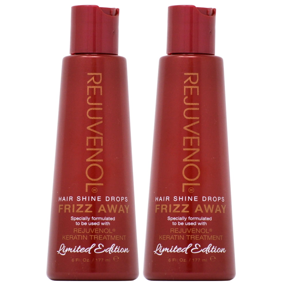 Rejuvenol Frizz Away Hair Shine Drop 6oz 'Pack of 2'