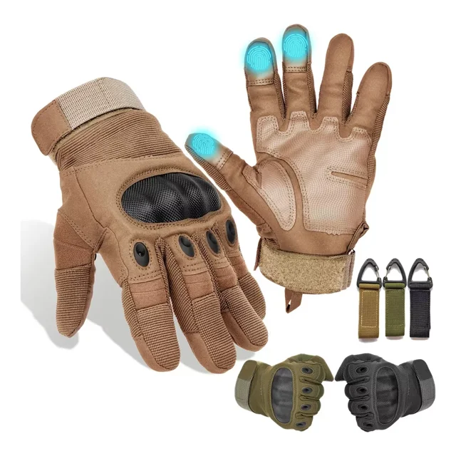 Guantes Tacticos Militares De Moto/motocross Nudillo Almohad