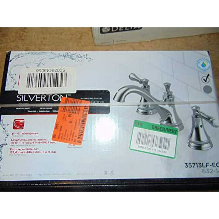 Silverton 8 in. Widespread 2-Handle Bathroom Faucet in Chrome Silverton 8 in. Widespread 2-Handle Bathroom Faucet in Chrome
