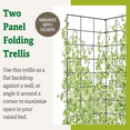 thumbnail image 4 of Two Panel Folding Trellis, 4 of 6