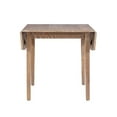 thumbnail image 3 of Linon Ervin Square Space Saving Drop Leaf Table in Washed Gray Rubberwood, 3 of 16