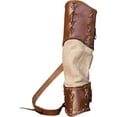 thumbnail image 3 of Cosplay Accessories Medieval Quiver Color-Blocking Lace-Up Straps Hand-Woven Knight Quiver Jungle Hunting Arrow Bag, 3 of 5