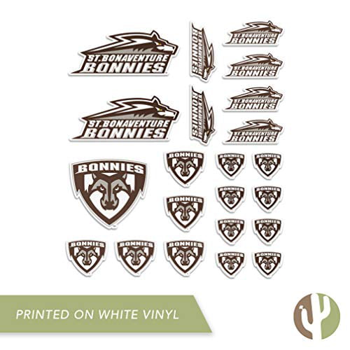 St Bonaventure Bonnies College NCAA Car Bumper Vinyl Sticker Decal 4.6" 