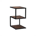 thumbnail image 5 of Linon Ellery Metal and Wood Accent Table in Black, 5 of 13