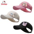 thumbnail image 2 of Kuromi My melody Cinnamoroll Sanrio anime peripheral kawaii cute cartoon gorra de béisbol para niños, visera creativa con visera Fivean unisex, 2 of 2