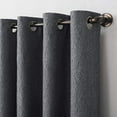 thumbnail image 3 of Sun Zero Noir 84-Inch Grommet Window Curtain Panel in Charcoal, 3 of 3