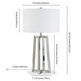 thumbnail image 5 of Evelyn&Zoe Mid-Century Modern Metal Table Lamp, 5 of 9