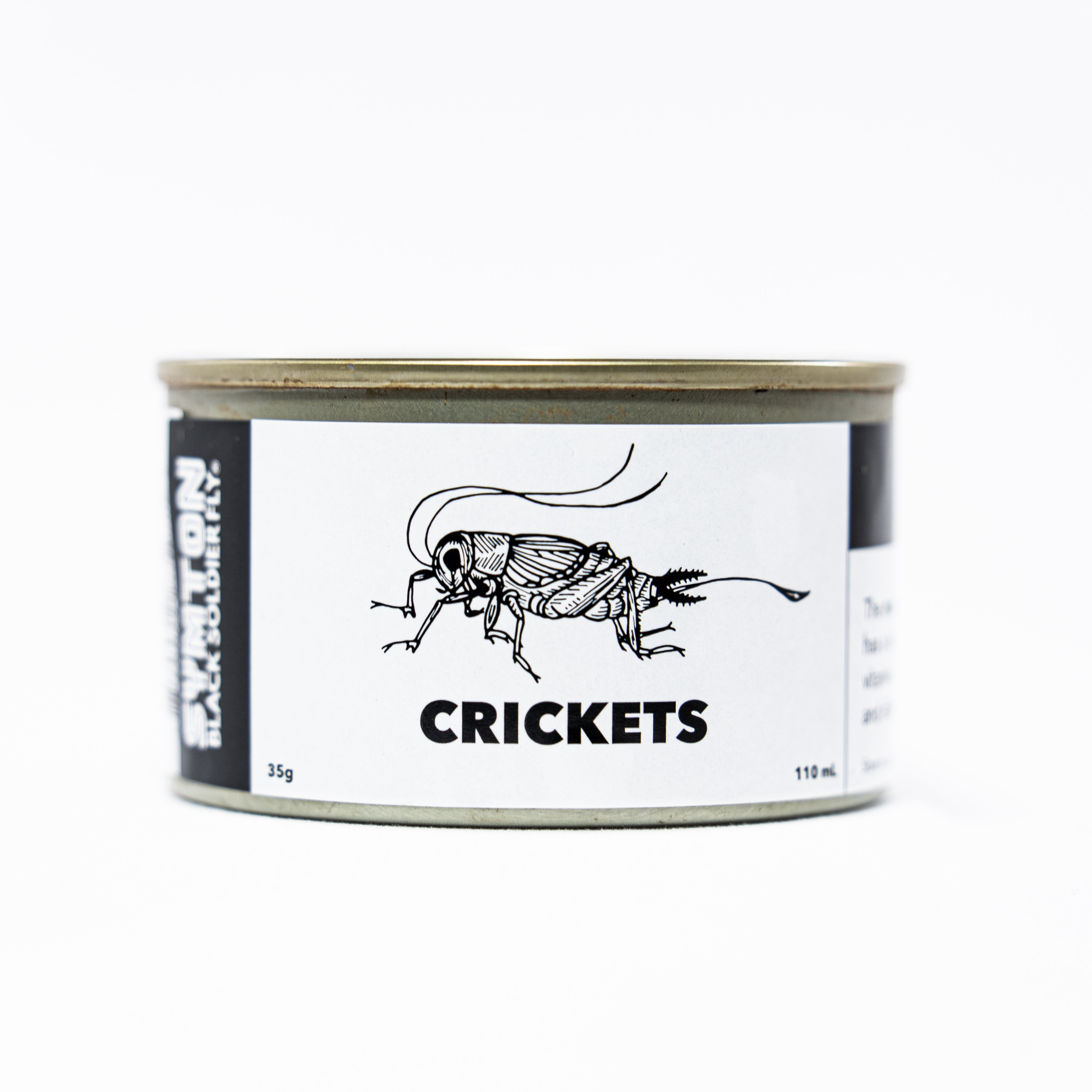 Symton Canned Crickets for Reptiles (1 Can)