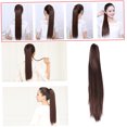 thumbnail image 3 of IDEANATEGRATE Ponytail Mujer Marrón Con De Temperatura Para Fiesta Y Uso Diario Natural, 3 of 7