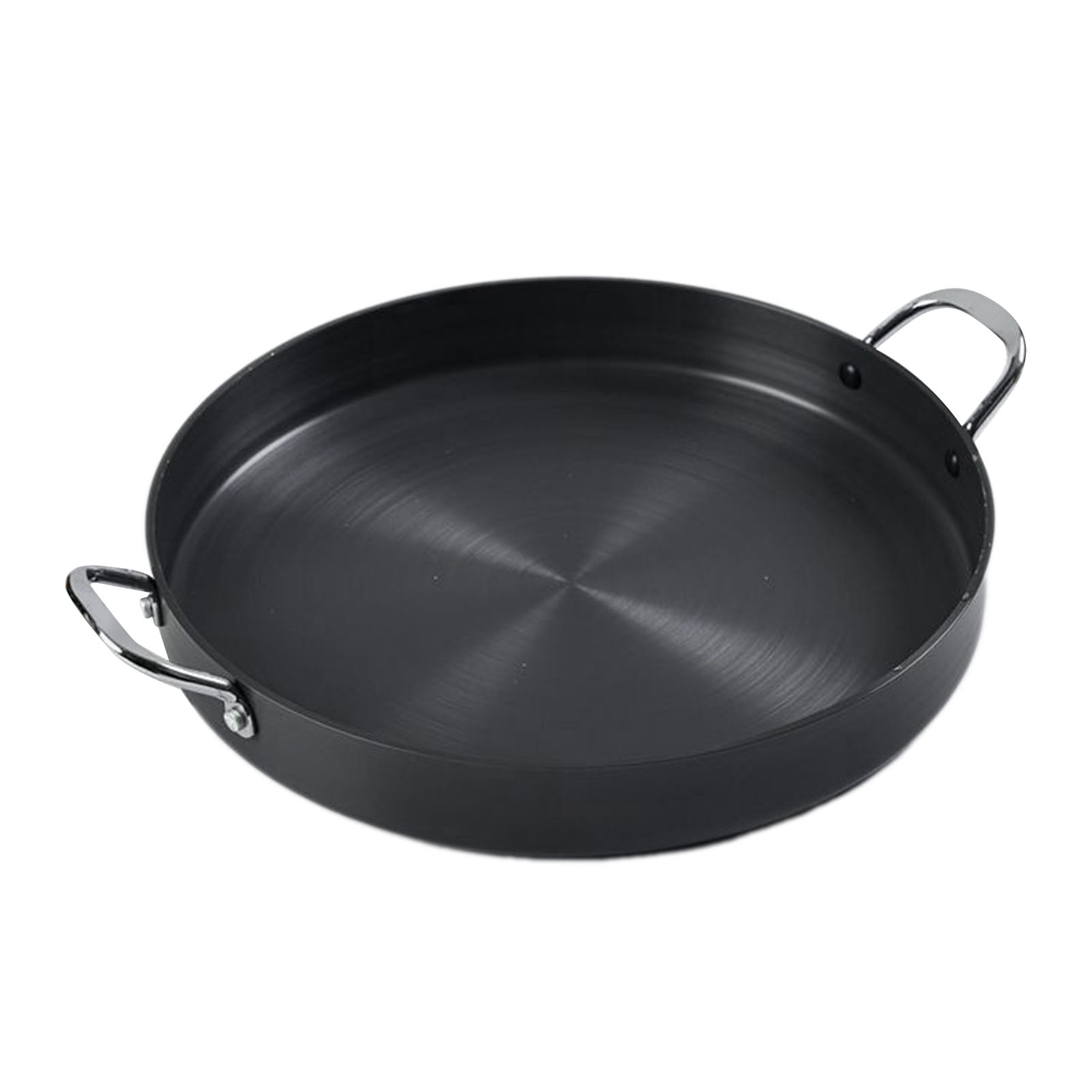 Poêle-gril Coréenne Revêtement Antiadhésif Plaque de Cuisson BBQ pour Cuisson Intérieure Extérieure