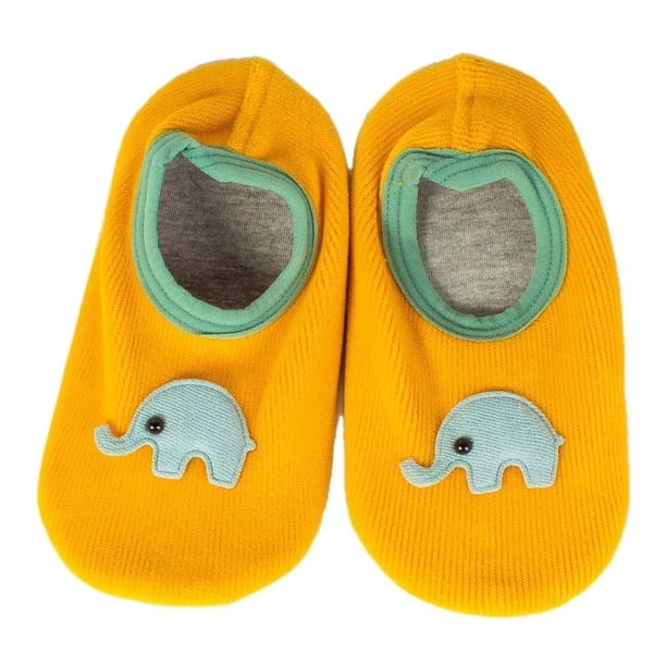 Pantufla De Tela Para Bebé. Suela Antiderrapante. Animalitos