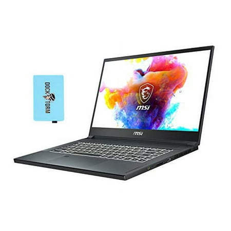 MSI Creator 15 A10SD-015 Gaming and Entertainment Laptop (Intel i7-10750H 6-Core, 16GB RAM, 1TB m.2 SATA SSD, GTX 1660 Ti, 15.6" Full HD (1920x1080), WiFi, Bluetooth, Win 10 Pro) with Hub