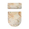 thumbnail image 2 of HELLHERO 2 Pack Toilet Seat Lid Cover Set for Hotel Home Marble Texture Fits All Toilet Shapes Toilet Lid Covers Soft, 2 of 8