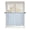 LightBLue, variant on Sheer Curtains 45 Inch Length, Light Blue Plaid Semi Sheer Curtains Light Filtering Window Treatment, Modern Minimalist Country Privacy Voile Drapes for Living Room Bedroom 52x45 Inch