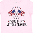 thumbnail image 4 of Inktastic Military Proud of Veteran Grandpa Boys or Girls Toddler T-Shirt, 4 of 5