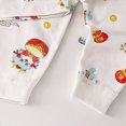 thumbnail image 6 of TOWED22 Toddler Boys Fall Winter Set Long Sleeve Cute Print Graphic Crewneck Sweatshirt Elastic Waist Joggers 2 Piece Warm Outfits Clothes(Red,4-5 Y), 6 of 6