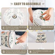 BZSMCE Table Lamp Creative Charming Equestrian Elegance Pattern Simple Pattern Night Light