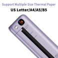 thumbnail image 3 of Impresora térmica portátil Rongta F81 Bluetooth WiFi tamaño carta USA, 3 of 7