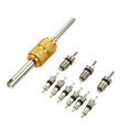 thumbnail image 4 of Colaxi 9 Pcs Valve de Service de Climatisation Kit de Valve de Conversion Facile à Installer Réparation Accessoires Premium Assortiment, 4 of 8