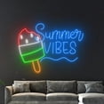 thumbnail image 5 of Handmadetneonsign Summer Vibes Led Sign, Ice Cream Stick Neon Sign, Summer Led Sign, Ice Cream, 5 of 5