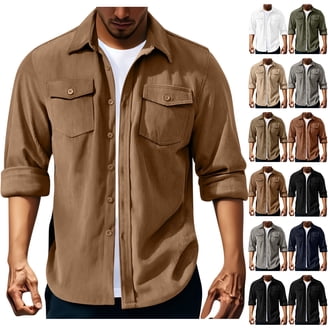 browning dress shirts Browning Forest Green Thick Long Sleeve Button Down Shirt XL. Heavy Duty.  II