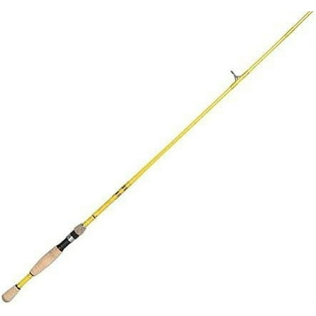 Eagle Claw Featherlight Spinning Rod 2 Piece (Ultra Light Yellow 6-Feet) Model: FL204-6 Sport & Outdoor