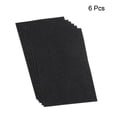thumbnail image 3 of Glitter EVA Foam Sheets Soft Papers Self-Adhesive 11.8 x 7.8 Inch Black 6 Pcs, 3 of 6
