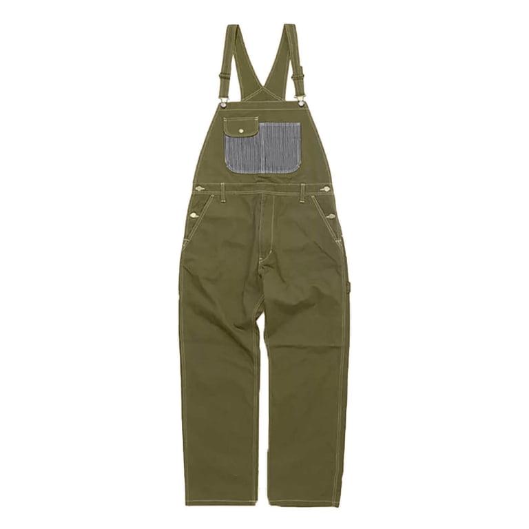 ZXLBBD Men's Denim Bib Overalls Mens Overalls Workwear with