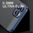 thumbnail image 3 of TPU Silicone Case Compatible with   13/Mini/Pro/Pro Max - Case Slim Soft Phone Cover with Soft Finish - Black Matte, 3 of 7