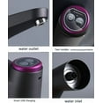 thumbnail image 6 of (Black)Cozy BlueWater Dispenser, Portable Water Bottle Pump for Universal 3, 4 and 5 Gallon with USB Electric Charging and Automatic Off Switch, 6 of 7