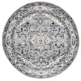 thumbnail image 2 of SAFAVIEH Brentwood Ezra Oriental Area Rug, Gray/Black, 6'7" x 6'7" Round, 2 of 11