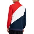 thumbnail image 2 of Id Ideology Men’s Regular-Fit Colorblocked Track Jacket, Red, XXX-Large, 2 of 2