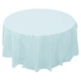 thumbnail image 2 of Table Cloth Polyester Antependium Round Table Set Light Blue Circle 213Cm, 2 of 8