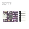 thumbnail image 3 of Módulo convertidor serial de 6 pines UART TTL a micro USB tipo C CJMCU CP2102 UART STC Reemplazo FT232, 3 of 5