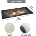 thumbnail image 3 of Christmas Bell Kitchen Mat Soft and Absorbent Bath Mats for Bathroom Non Slip Quick Dry Shaggy Bath Carpet Machine Wash for Kitchen Bathroom Shower 39x20 in Home Decor, 3 of 7