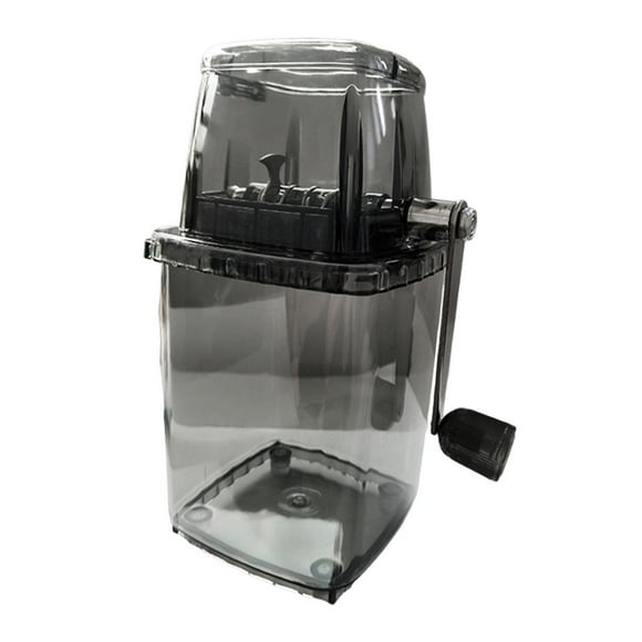 Trituradora de hielo manual, máquina de hielo raspado, aparato de cocina para uso doméstico, trituradora portátil para crear platos de bebidas,