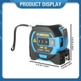 thumbnail image 3 of 2026 The Ruler 3-in-1 Measuring Tape, Tools Tape Measure, 3 in 1 Rangefinder with Led Display, Digital Tape Measure with Cross Line, AutoLock, Measure Area, Volume, Pythagorean（60m）, 3 of 7