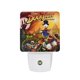 thumbnail image 1 of PatoAventuras Luz nocturna LED con sensor de anochecer a amanecer para dormitorio, baño, pasillo, escaleras - Lámpara LED nocturna de enchufe, 0.5W - 1 pieza, 1 of 5