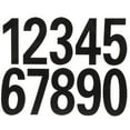 thumbnail image 1 of Miangastore Weatherproof Home Address Decal Black PET 4 Sheets, 1 of 8