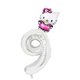 thumbnail image 1 of Juego de globos de aluminio de dibujos animados de Hello Kitty, decoraciones para fiesta de cumpleaños de Hello Kitty, globos con número, juguete para baby shower, 2 uds., 1 of 4
