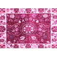 thumbnail image 1 of Ahgly Company Indoor Rectangle Oriental Pink Traditional Area Rugs, 2' x 4', 1 of 4
