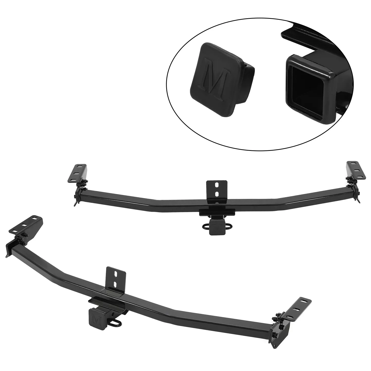 Kojem Class 3 Trailer Towing Hitch for 2001-2006 MDX 2003-2008 Honda Pilot W/ 2 inch Receiver