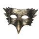 thumbnail image 2 of Máscara de águila Jinwen para baile cubierta facial ajustable fiesta de cosplay Dorado, 2 of 8