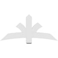 thumbnail image 4 of 60"W x 27 1/2"H x 2"D x 6"F, 11/12 Pitch, Davenport Architectural Grade PVC Gable Bracket, 4 of 8